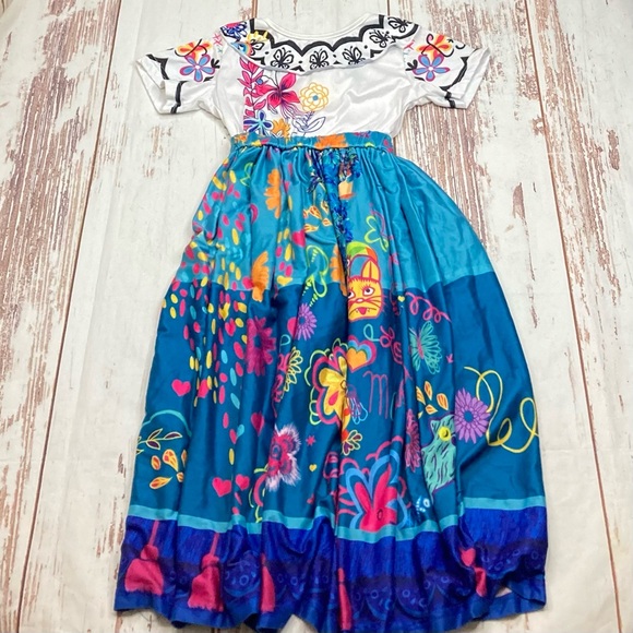 Disney Other - Encanto Mirabel Dress Costume Disney Sz 120(4-5yr)